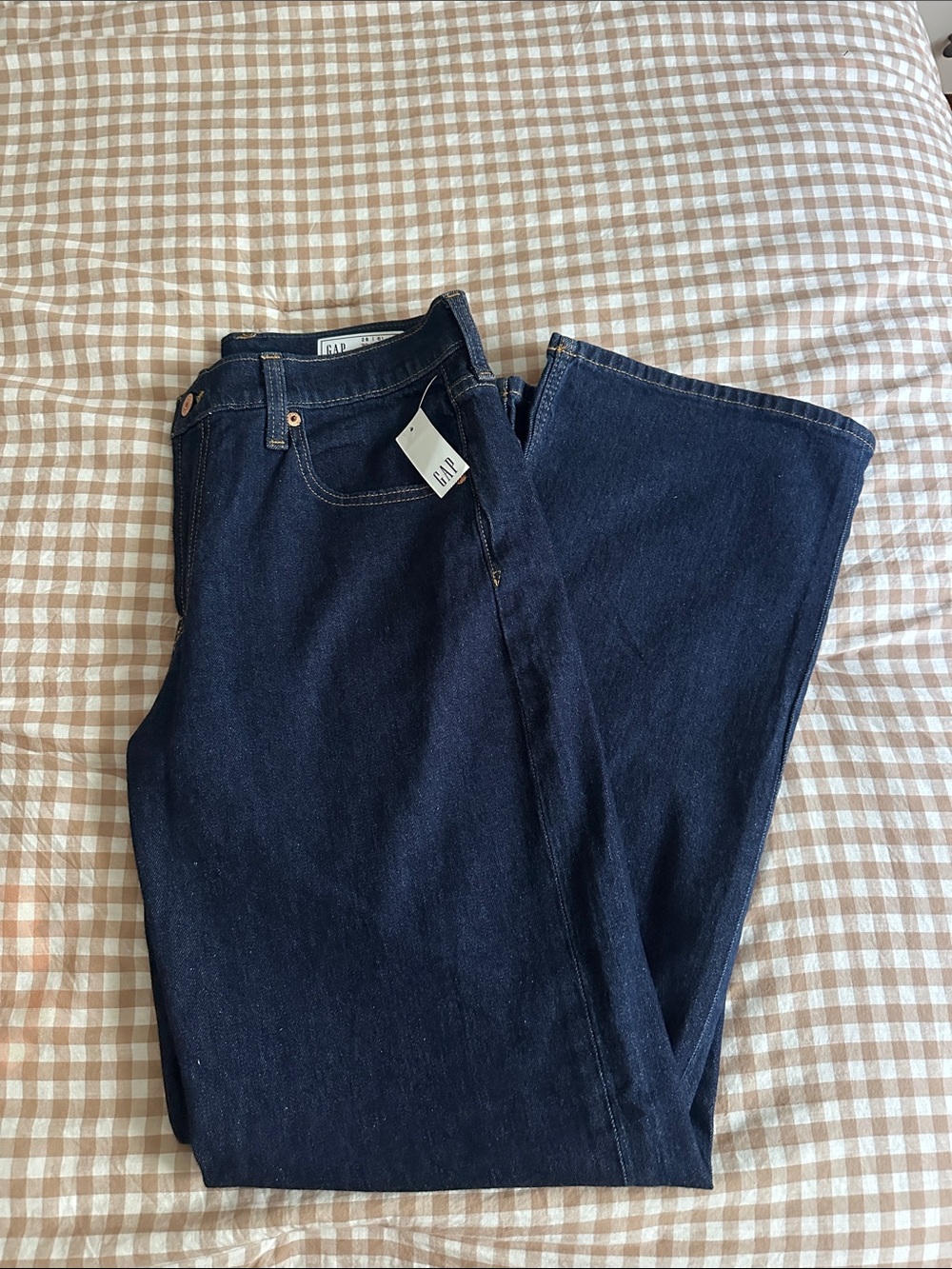GAP Dark Indigo Straight Jeans